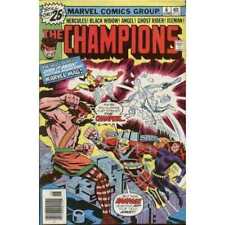 Champions #6 1975 series Marvel comics Fine minus Full description below [o  picture