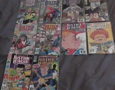 lot of 10 vintage justice league america comics dc 37-83 picture