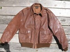 a-2 jacket, original wwll a-2 jacket, horsehide jacket picture