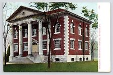 c1905~Spalding Memorial Library~Tioga Point Museum~Athens PA~Antique Postcard picture