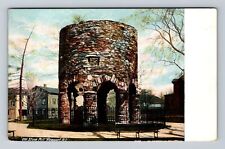 Newport RI- Rhode Island, Old Stone Mill, Antique, Vintage Postcard picture