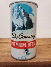 Beautiful Ski Country Premium Pull Tab Top Beer Can Walter Brewing Pueblo CO  picture