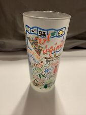 Catstudio West Virginia State Frosted Glass 2013 Hinton Appalachian WVU And More picture