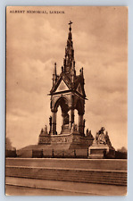 Vintage Postcard Albert Memorial London picture