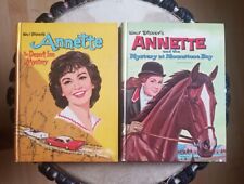 Walt Disney’s Annette Funicello Mysteries Vtg Whitman 1960s HC Books picture