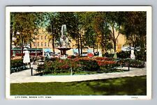Mason City IA-Iowa, City Park, Antique, Vintage Souvenir Postcard picture