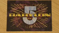 Babylon 5 1996 - L2 Laser Cut Card picture