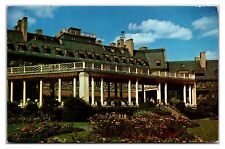 VTG 1950s - Terrace & Flower Gardens - Skytop, Pennsylvania Postcard (Posted) picture