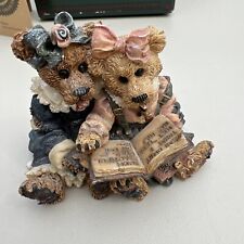 Boyds Bears Bearstone Collection Bailey & Becky The Diary Bear Figurine  74/885 picture