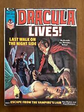 Dracula Lives #8 VF (1974) Curtis Magazine. Marvel Monster Group. picture