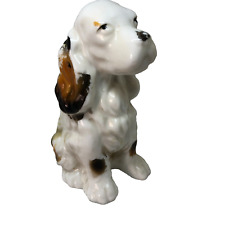 Vintage Cocker Spaniel Dog Hand-Painted Ceramic Figurine Statue 5.75