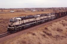 T: Orig Slide BN Burlington Northern SD70MAC #9511+2 w/Coal Train - Eno CO 1996 picture