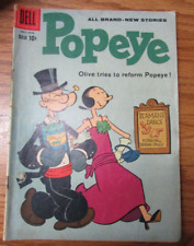 Vintage Dell Comics Popeye Olive Oil July-August Vol 1 No 54 1960 Comic Book picture