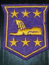 RARE WWII US Army Japanese Made Occupation Japan Intelligence Wool Patch L@@K picture