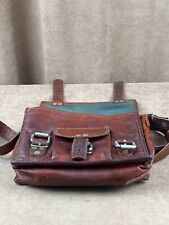 WW2. WWII. German leather personal bag. Wehrmacht. picture