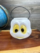 Vintage:  Halloween Blow Mold Trick-or-treat Ghost Pail picture
