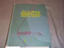 1951 MAKIO THE OHIO STATE UNIVERSITY YEARBOOK - VIC JANOWICZ BUCKEYES - YB 1719 picture