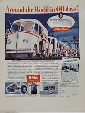1939 White Trucks Fortune Magazine Print Advertising Transportation Cleveland picture