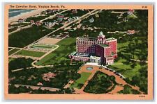 c1950s The Cavalier Hotel, Virginia Beach VA Vintage Unposted Postcard picture