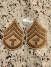 WWII WW2 US Army Technician Third Grate Chevrons picture