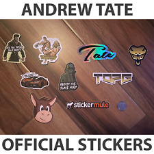 ANDREW TATE STICKERS LIMITED EDITION STICKER MULE MADE BY THE TOP G IN BUGATTI picture