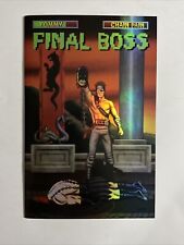 Final Boss #2 (2023) 9.4 NM Mortal Kombat Fatality Foil Virgin Variant Cover picture