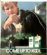 Vintage Print Ad Come Up To Kool Tobacco Cigarette 1986 #0208 picture