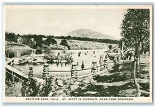 c1940's Mt. Scott Near Camp Doniphan Bathing Medicine Park Oklahoma OK Postcard picture