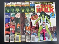 Savage She-Hulk Lot 1,2,3,4,5,6 - 1st/2nd App. She-Hulk Newsstands Marvel Comics picture
