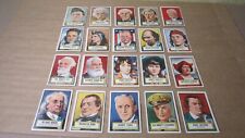 Lot of 20 1952 Topps Look N See Trading Cards Twain Lee Edison Roosevelt picture