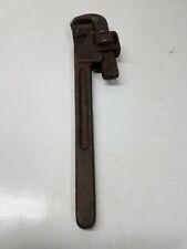 VINTAGE TRIMO #14 Adjustable Pipe/Monkey Wrench - Drop Forged - Made in USA picture
