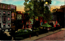 Vintage C. 1935 Little Church Around Corner Transfiguration New York NY Postcard picture