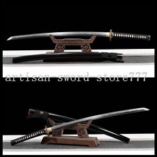 Handmade TAMAHAGANE Steel Full Tang Blade Japanese Samurai sword Katana new sale picture