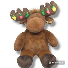 Build A Bear Hal The Moose Christmas Plush-Light Up Antlers-Working-Retired-18
