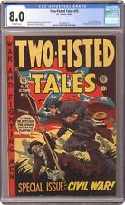 Two Fisted Tales #35 CGC 8.0 1953 4375463017 picture