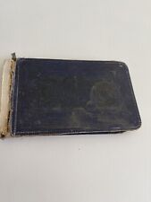 1880s Autograph Book With Handwritten Messages Mostly Filled  picture