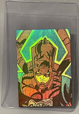 BAM Box Art Card Galactus (Metallic SP) #d 68/100(Artist: Andy Bohn) Foil picture