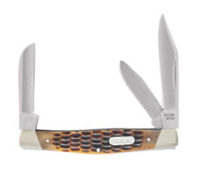 Buck Knives 371 Stockman 3-Blade Folding Pocket Knife, Damaged/Blemished Knife picture