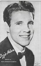 1930's MUTOSCOPE ARCADE BANDLEADER CARD OZZIE NELSON RARE, POPULAR CARD picture
