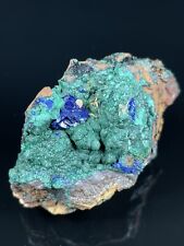 Malachite, Azurite, Barite, Malachite ps. Cuprite 57x42x32mm. Australia  picture