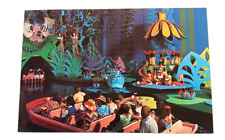 VTG Post card Its a Small World 4X6 Disney World Ancient Egypt Crisp Edges boat picture