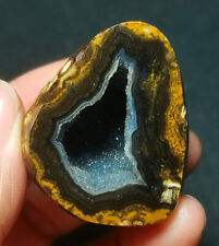 Rare 35G Natural Inner Mongolia Gobi Eye Agate Geode Collection Healing WYY1771 picture