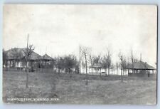 Norwood Minnesota MN Postcard View Of Norwood Park Garden Trees Cottages Scene picture