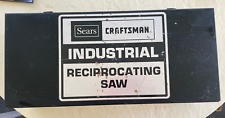 VTG Sear Craftsman Industrial  Reciprocating Saw Metal Tool Box USA NO Saw picture