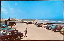 Fernandina Beach Florida 1950's Gateway and Beach Approach Car Vintage Postcard picture