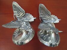 Vintage PM Craftsman Metal Butterfly Bookends Pair of (2) picture