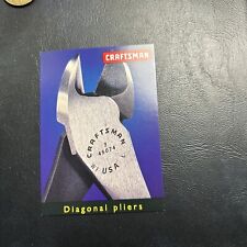 Jb98a Craftsman Card Sears Roebuck 1997/98 #2 Diagonal Pliers picture