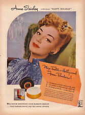 A3 Max Factor Face Powder Makeup Vintage 1944 Life Magizine Advertising Print Ad picture