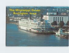 Postcard Mississippi Queen Ship Burlington Iowa USA North America picture