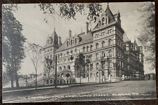 Postcard Albany New York The Capitol from Washington Street Vintage picture